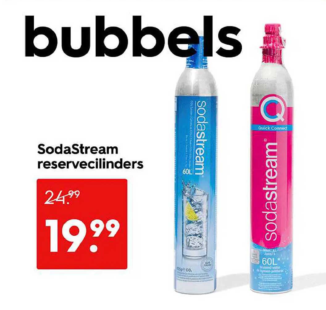 SodaStream reservecylinders