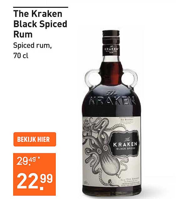 The Kraken Black Spiced Rum