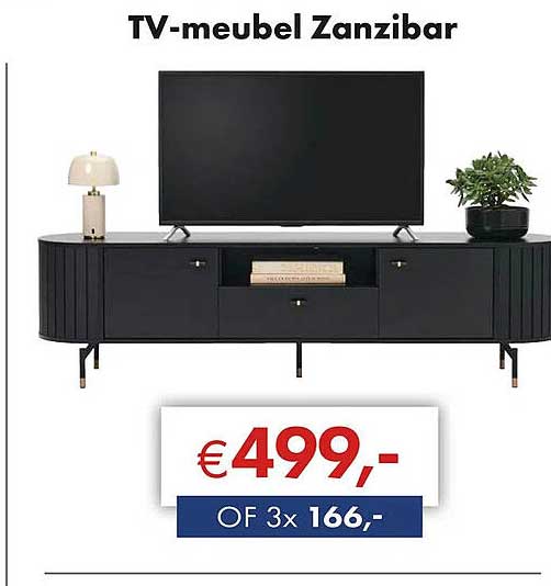 TV-meubel Zanzibar