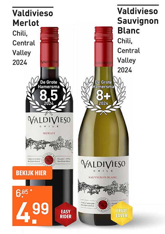 Valdivieso Merlot & Valdivieso Sauvignon Blanc