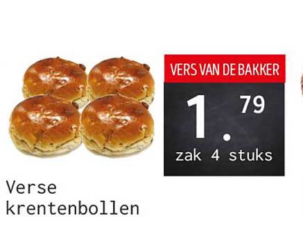 Verse krentenbollen