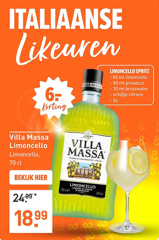 Villa Massa Limoncello, 70 cl