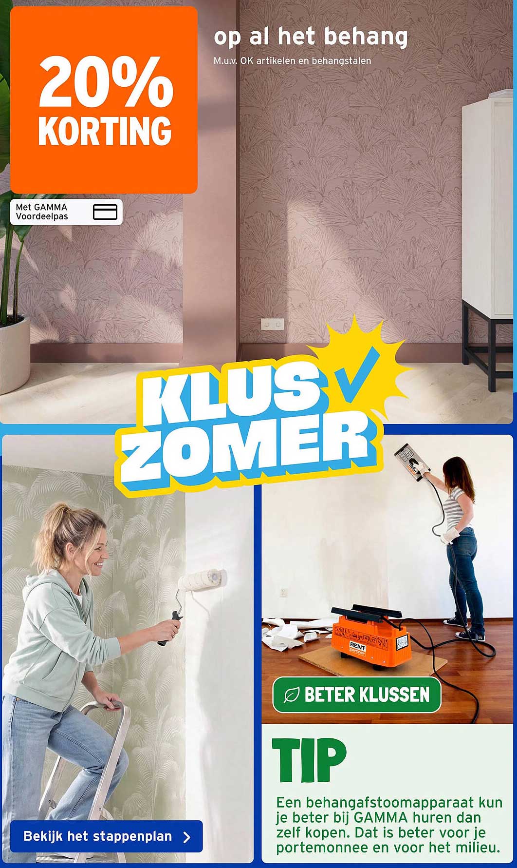 20% KORTING op al het behang