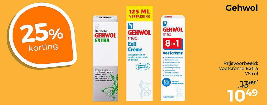 25% korting