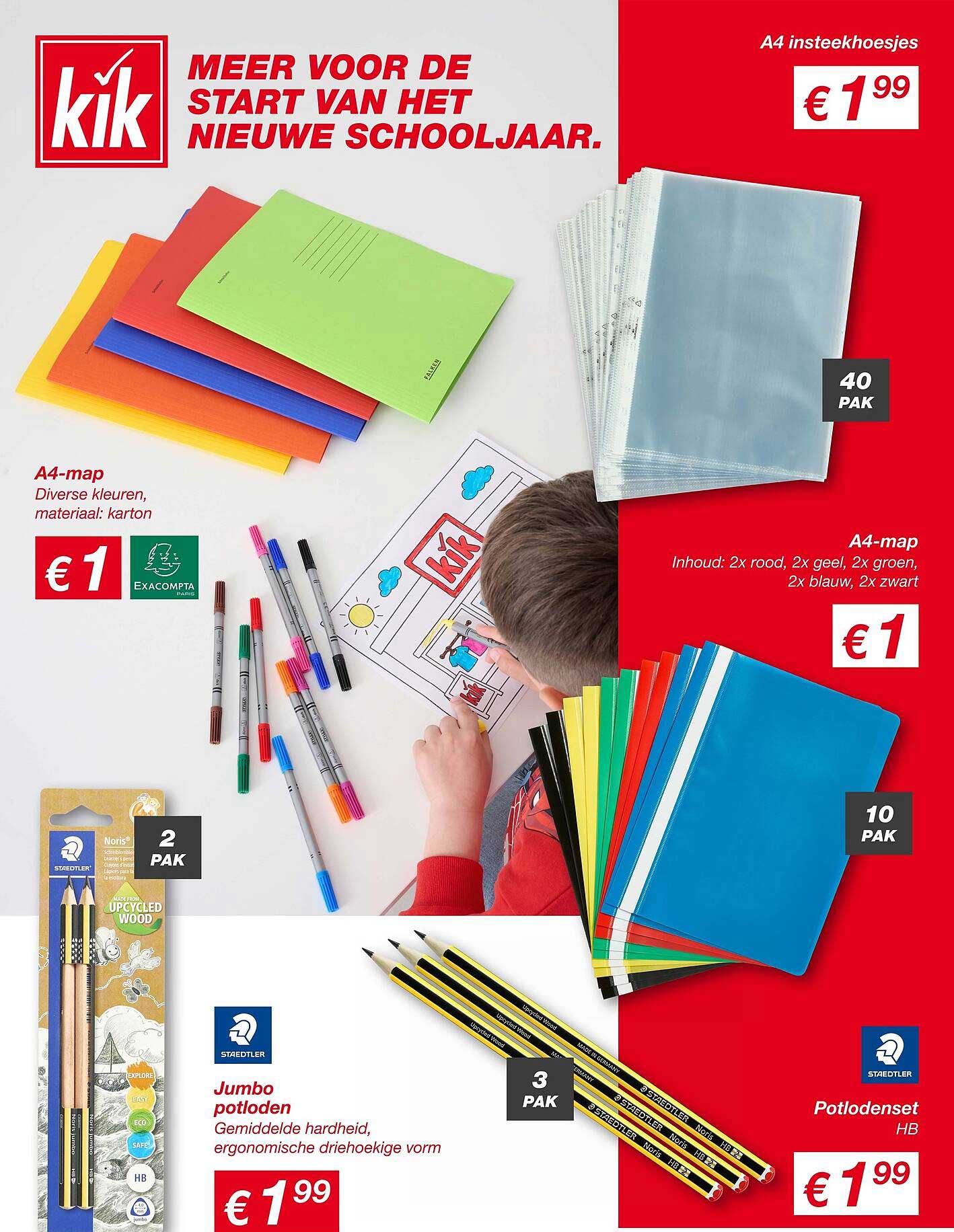 A4-steekhoesjes
