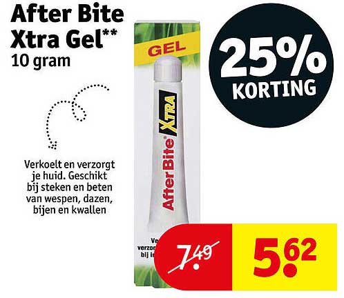 After Bite Xtra Gel** 10 gram 25% KORTING