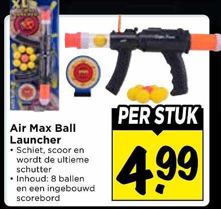 Air Max Ball Launcher PER STUK