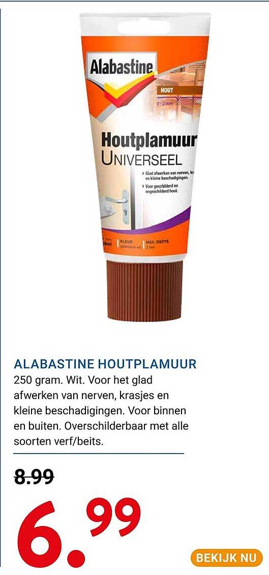 ALABASTINE HOUTPLAMUUR