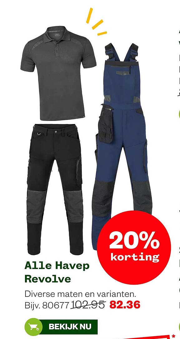Alle Havep Revolve 20% korting