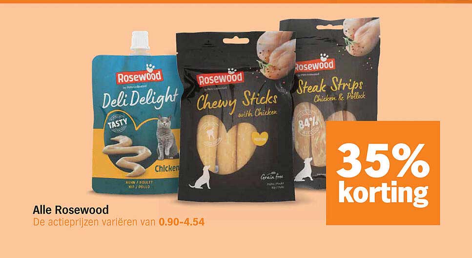 Alle Rosewood 35% korting