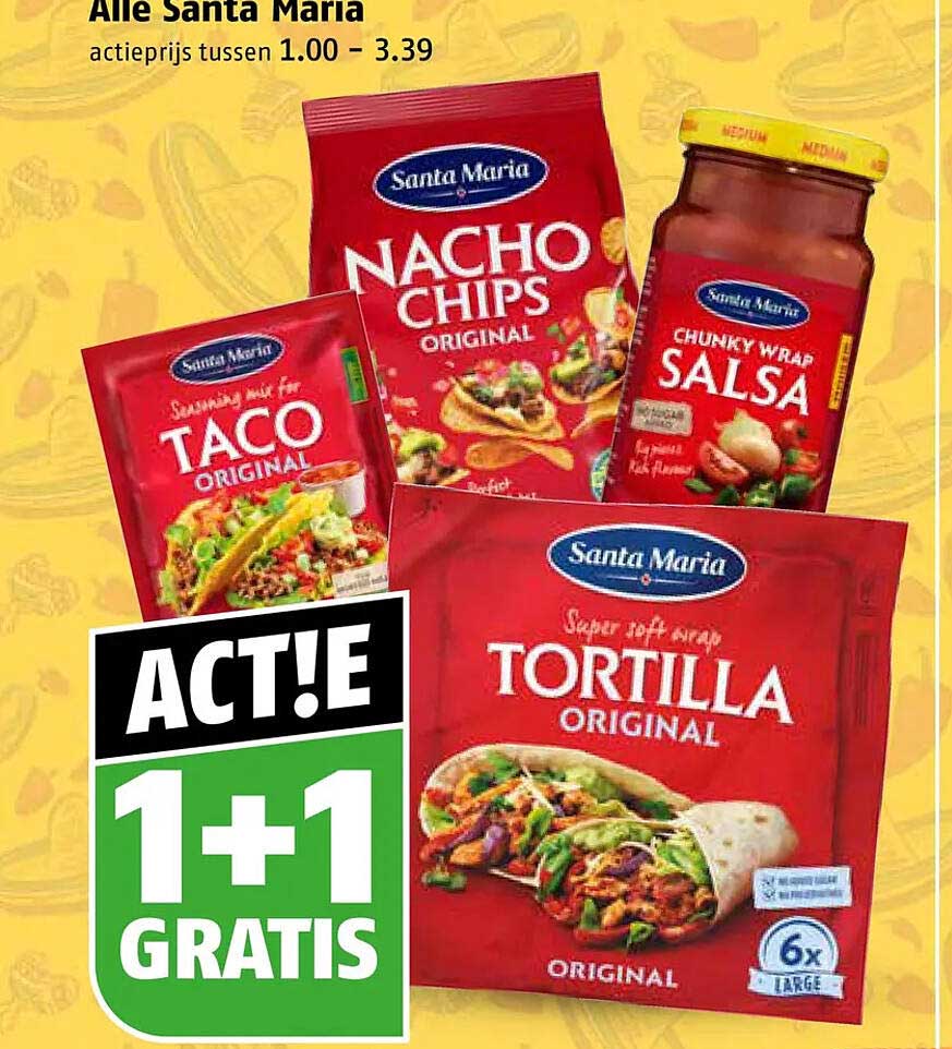 Alle Santa Maria 1+1 gratis