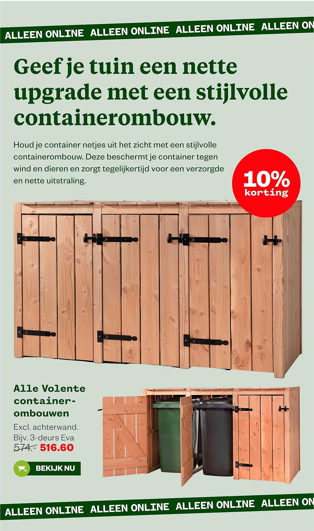 Alle Volente container-ombouwen