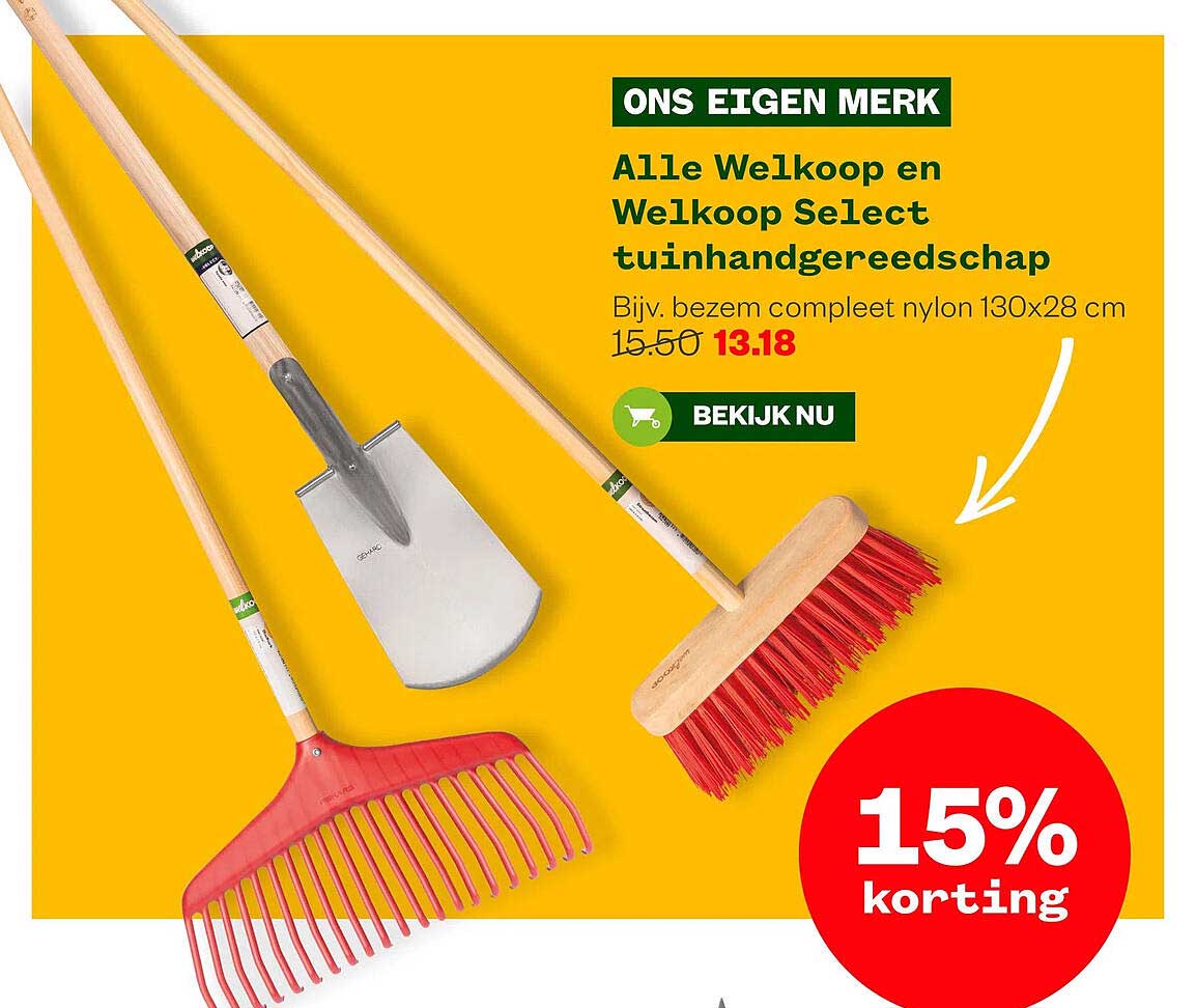 Alle Welkoop en Welkoop Select tuingereedschap