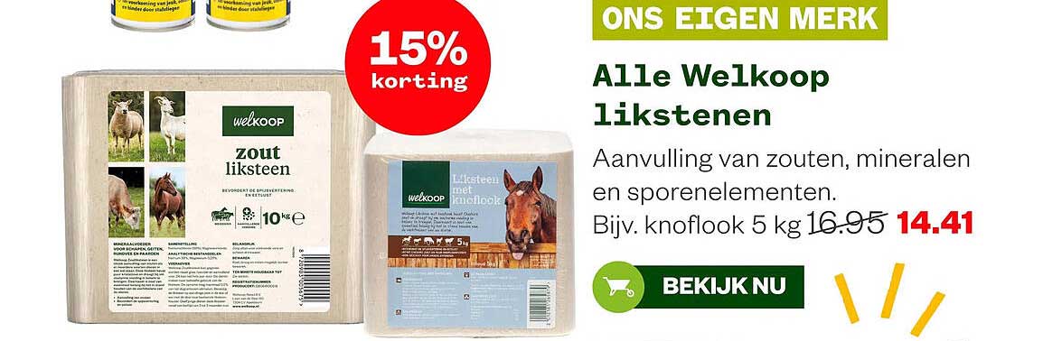 Alle Welkoop likstenen