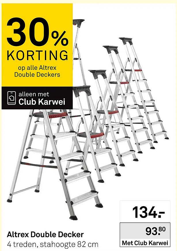 Altrex Double Decker 30% KORTING