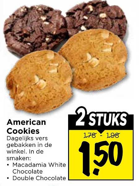 American Cookies 2 stuks