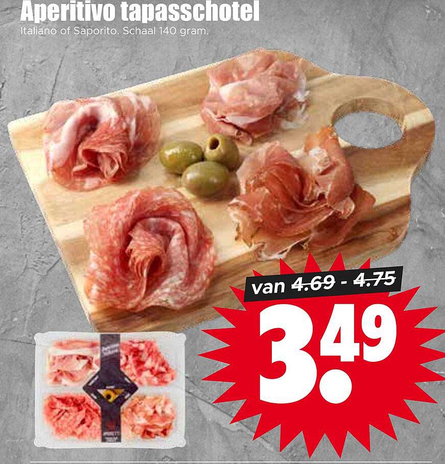 Aperitivo tapaschotel
