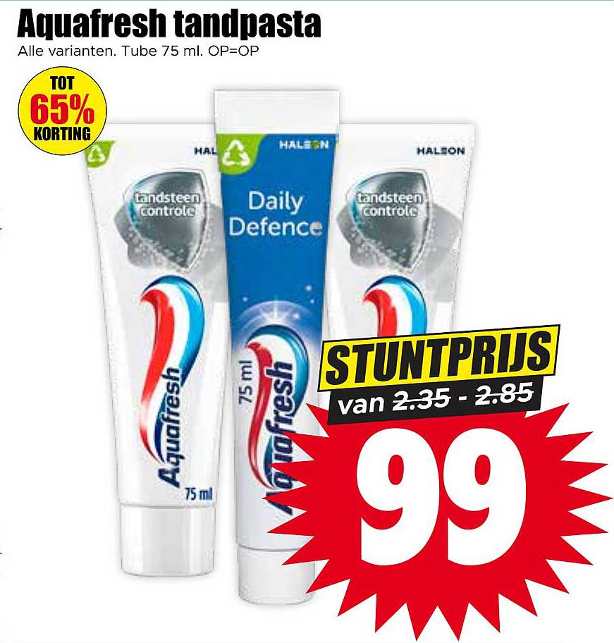 Aquafresh tandpasta