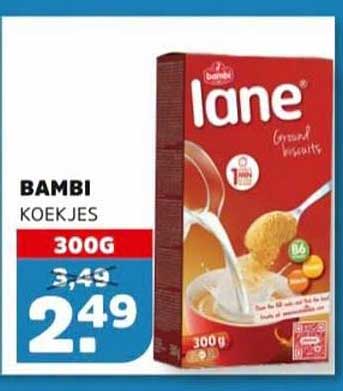 BAMBI KOEKJES 300G