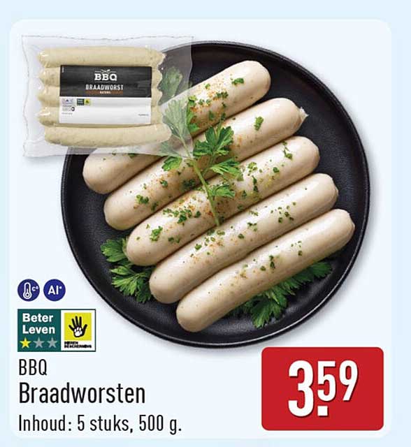 BBQ Braadworsten