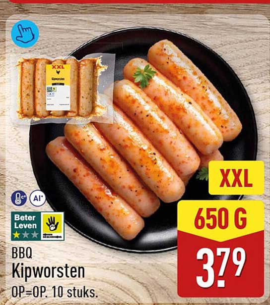 BBQ Kipworsten XXL 650 G