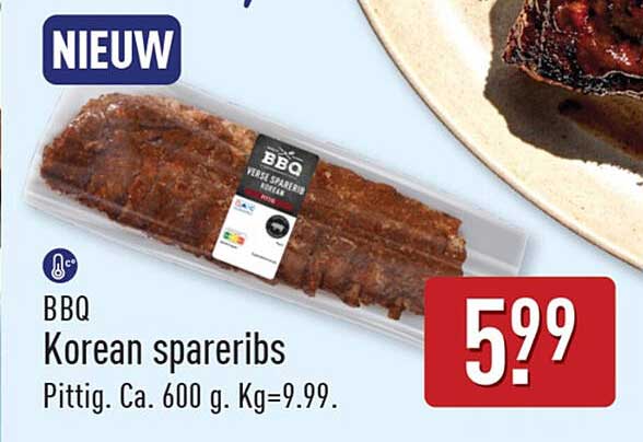 BBQ Korean spareribs