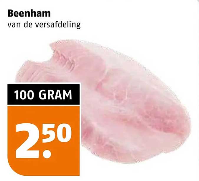 Beenham van de versafdeling