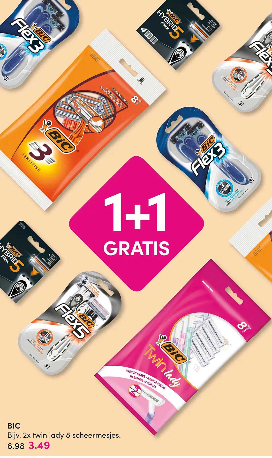 BIC 1+1 GRATIS