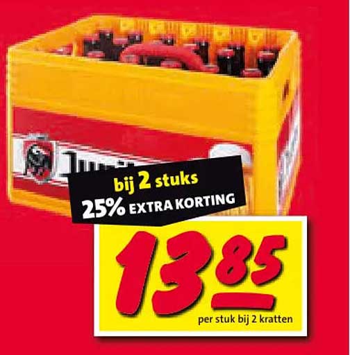bij 2 stuks 25% EXTRA KORTING
