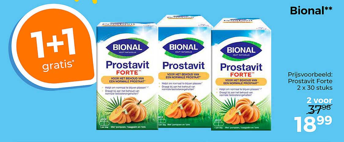 Bional Prostavit Forte 1+1 gratis*
