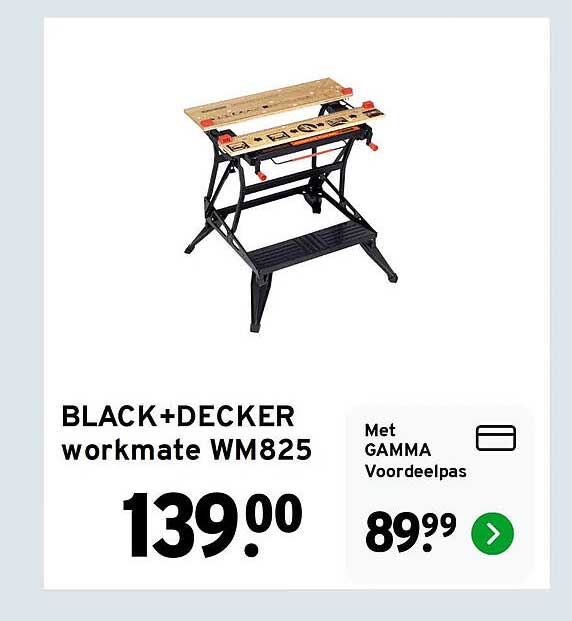 BLACK+DECKER workmate WM825