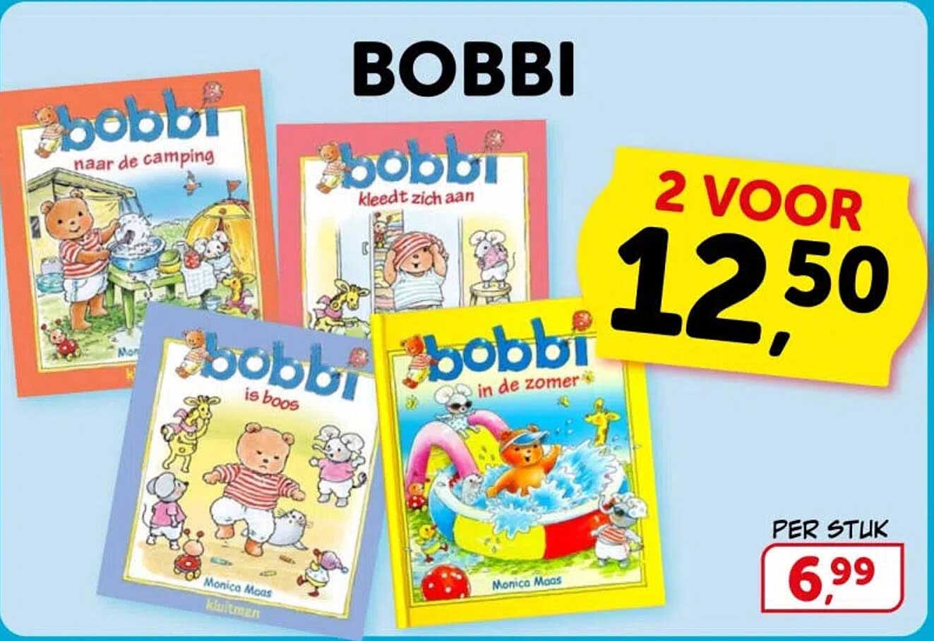 BOBBI 2 VOOR 12,50