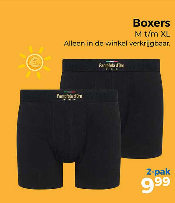 Boxers M t/m XL