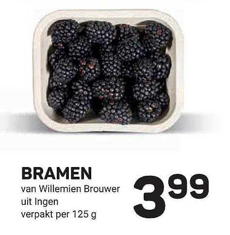 BRAMEN van Willemien Brouwer uit Ingen verpakt per 125 g