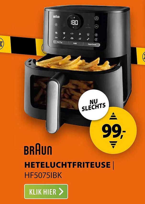 BRAUN HETELUCHTFRITEUSE HF5075IBK
