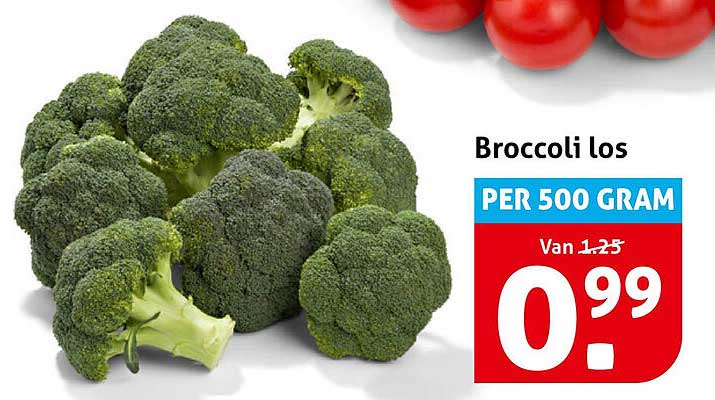 Broccoli los PER 500 GRAM
