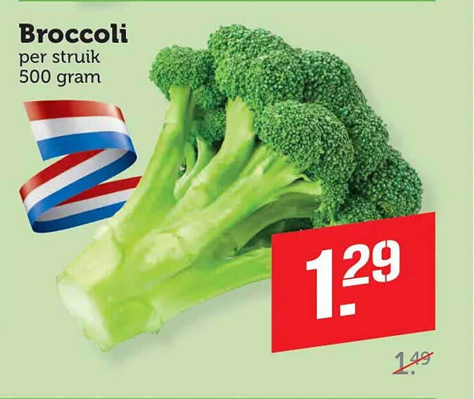Broccoli per struk 500 gram