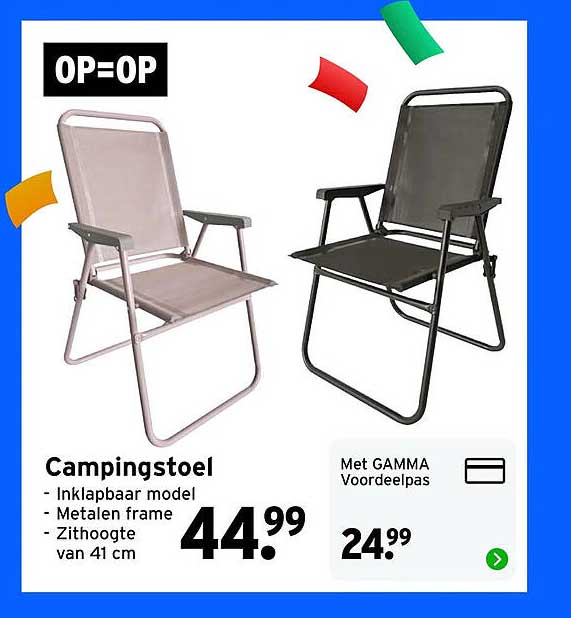 Campingstoel OP=OP