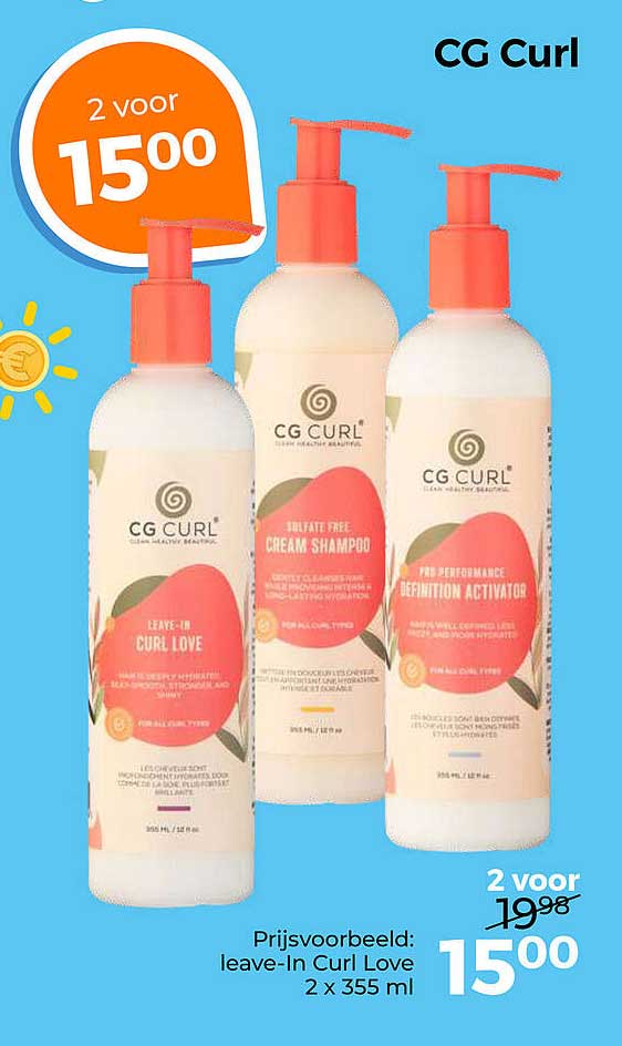 CG Curl 2 voor 15,00