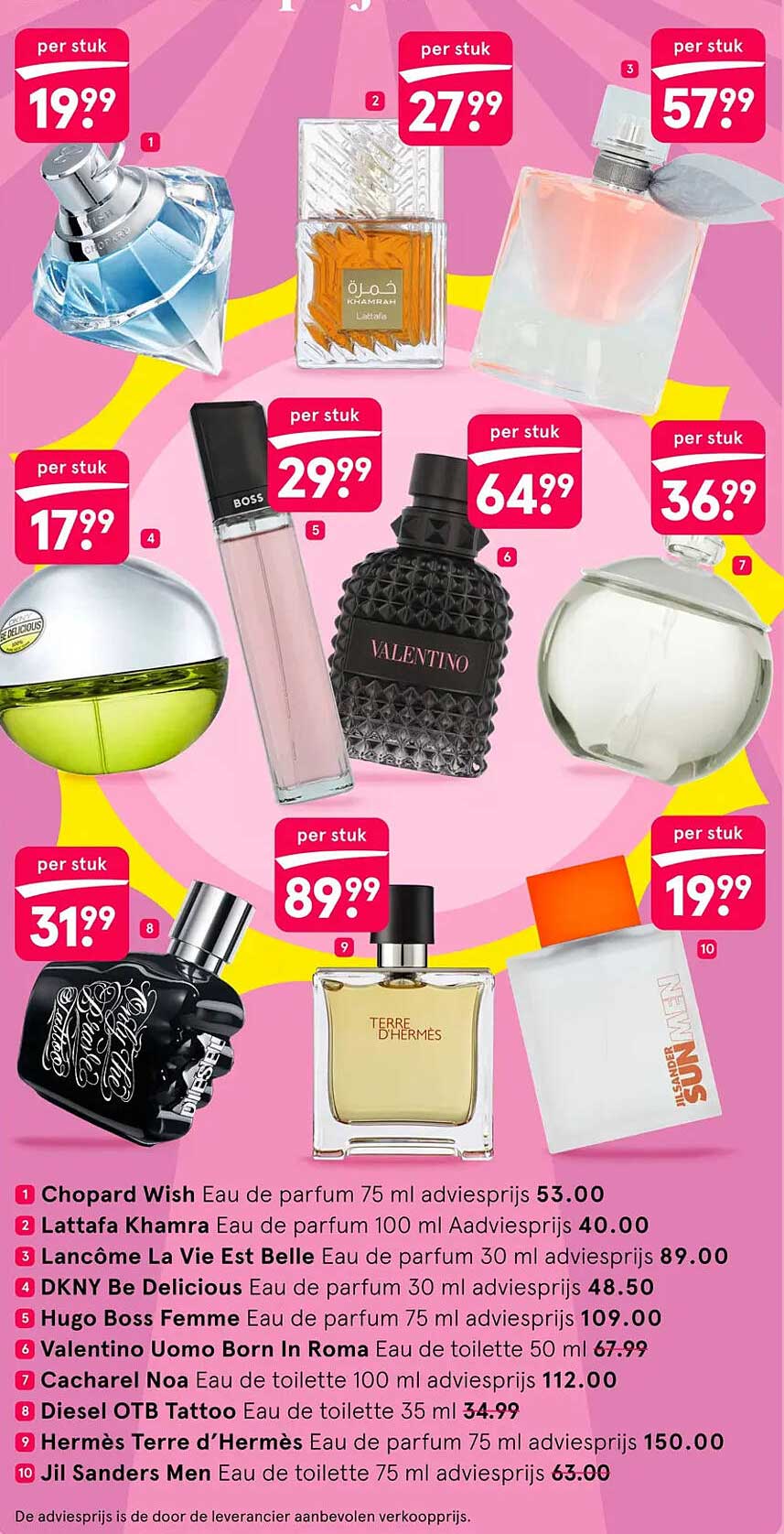 Chopard Wish Eau de parfum 75 ml