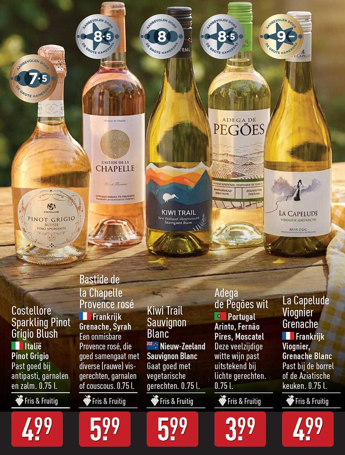 Costellore Sparkling Pinot Grigio Blush