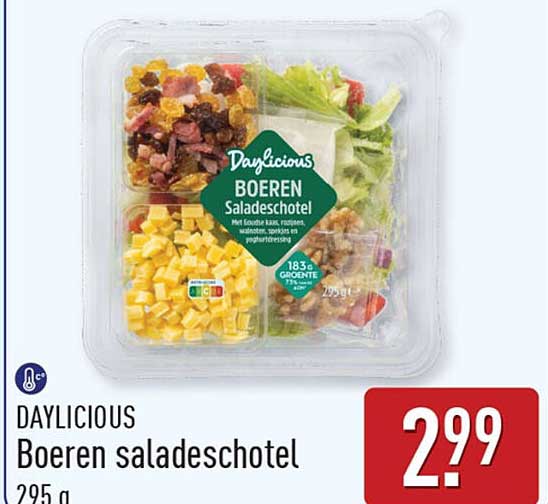 DAYLICIOUS Boeren saladeschotel 295 g