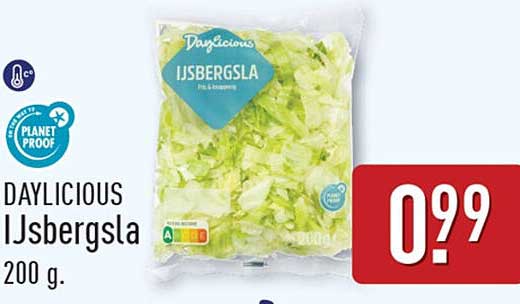 DAYLICIOUS IJsbergsla 200 g.