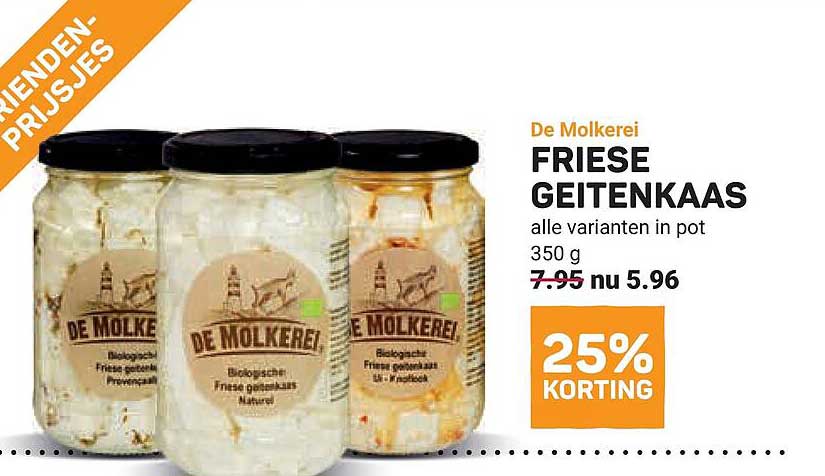 De Molkerei Friese Geitenkaas