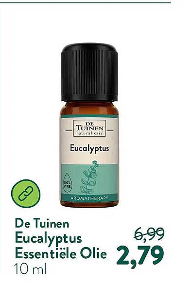 De Tuinen Eucalyptus Essentiele Olie 10 ml