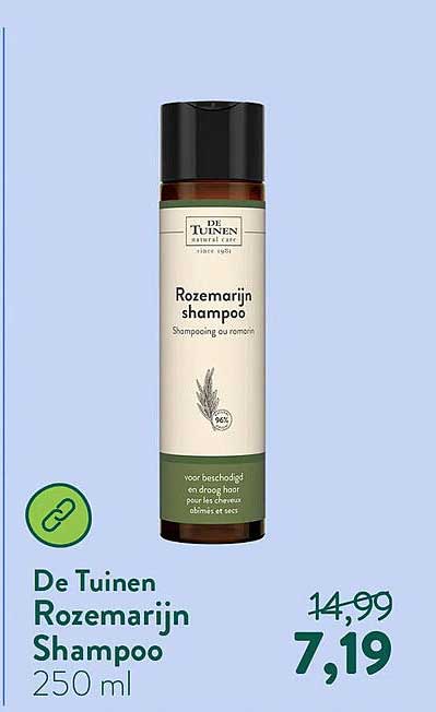 De Tuinen Rozemarijn Shampoo 250 ml