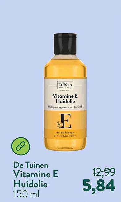 De Tuinen Vitamine E Huidolie 150 ml