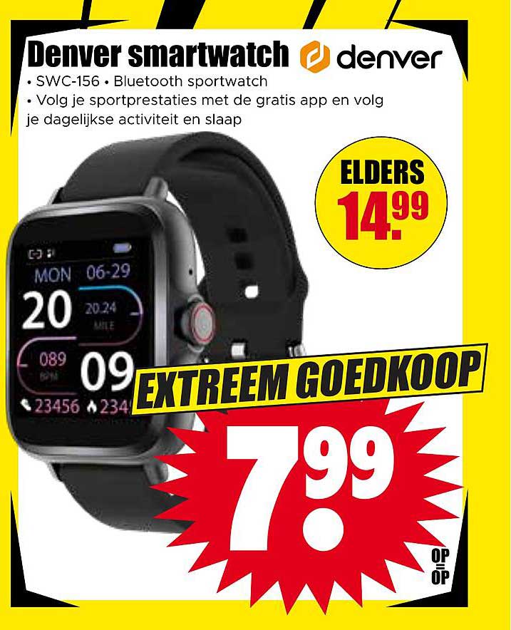 Denver smartwatch SWC-156 Bluetooth sportwatch