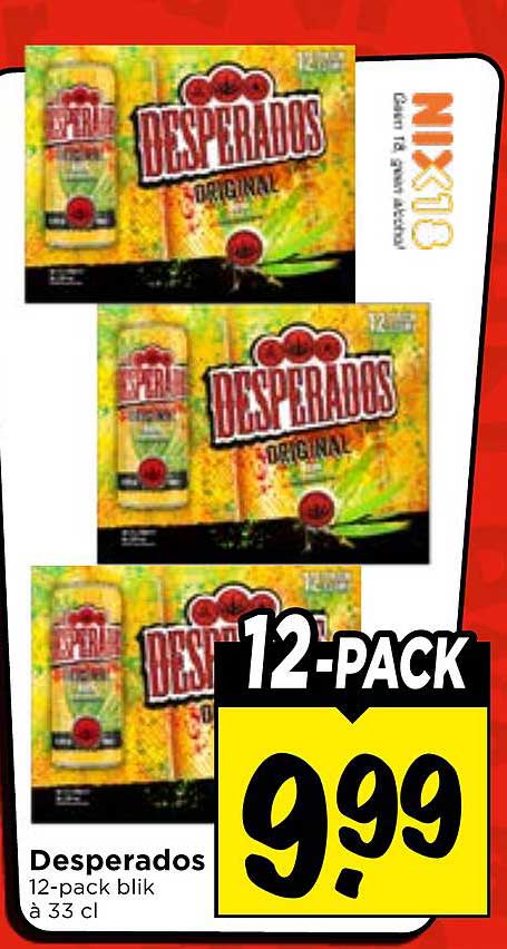 Desperados 12-pack blik à 33 cl 12-pack