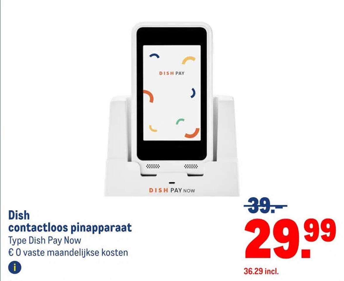 Dish contactloos pinapparaat